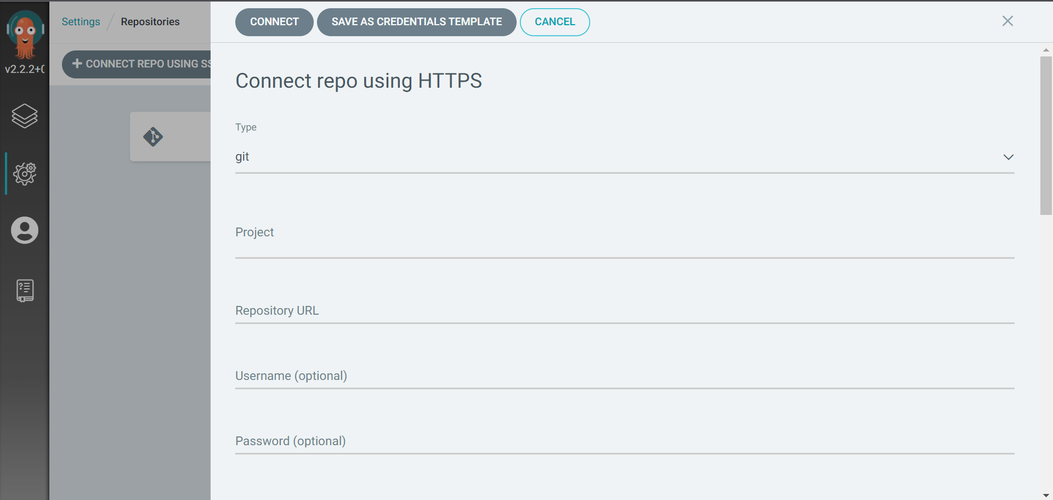 Connecting a repository to ArgoCD