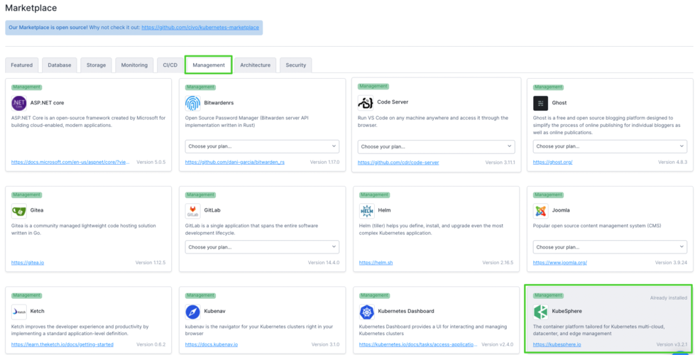 Install KubeSphere on Your Civo Clusters