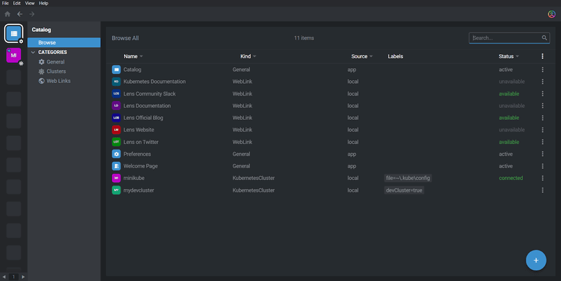 Lens Dashboard