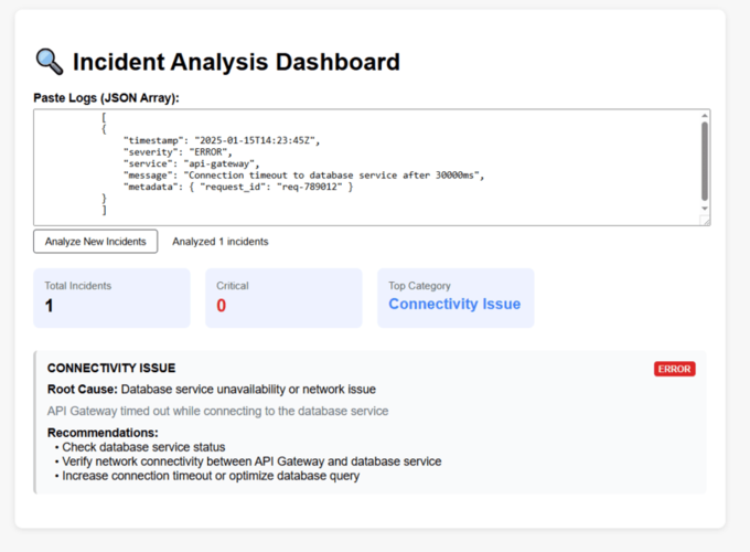 Build a minimal dashboard