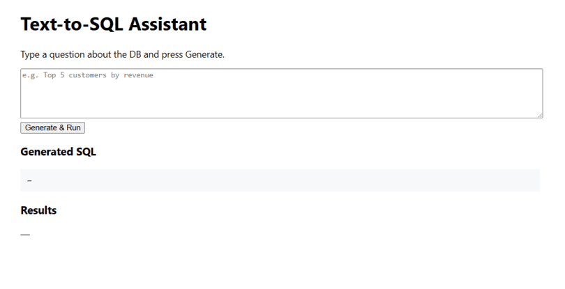 Lightweight Text-to-SQL Assistant on Civo GPUs