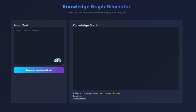 Build the frontend (graph visualizer)